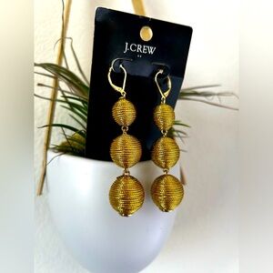 J. Crew drop earrings